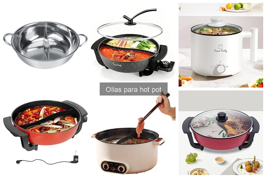 Comparativa de ollas para hot pot: mejores marcas y modelos