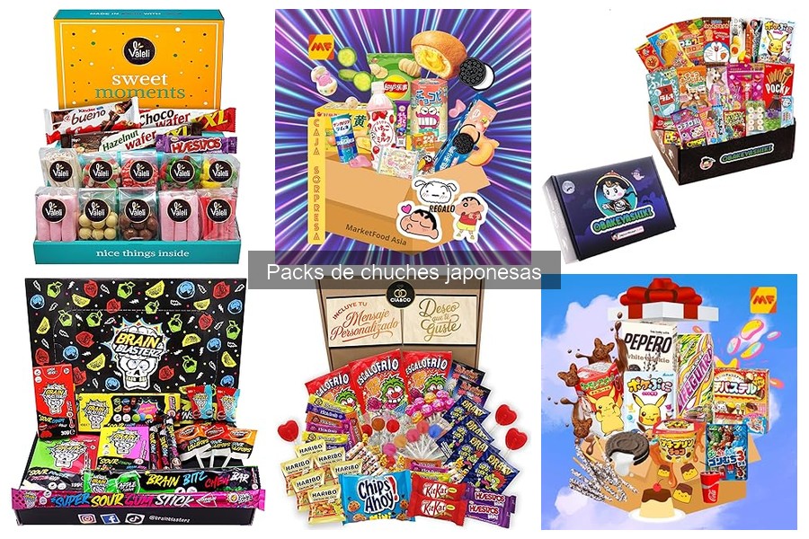 Comparativa de Packs de Chuches Japonesas: Sabor y Calidad