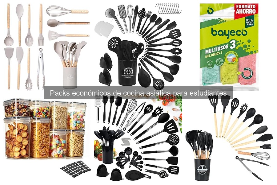 Comparativa de Packs Económicos de Cocina Asiática para Estudiantes