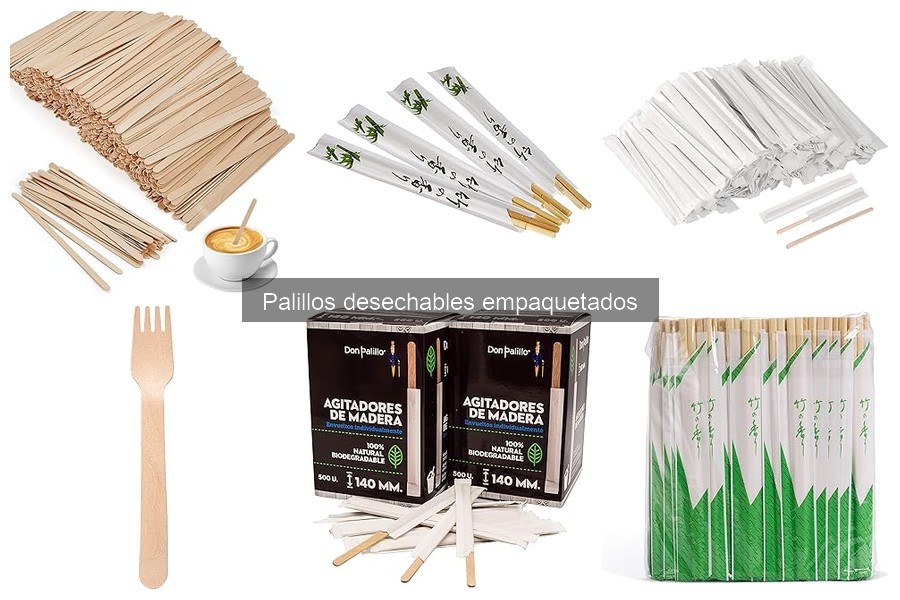 Comparativa de Palillos Desechables de Diferentes Marcas