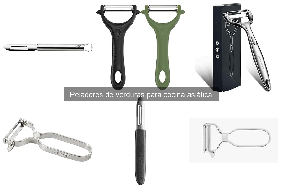 Comparativa de Peladores de Verduras Manuales y Eléctricos