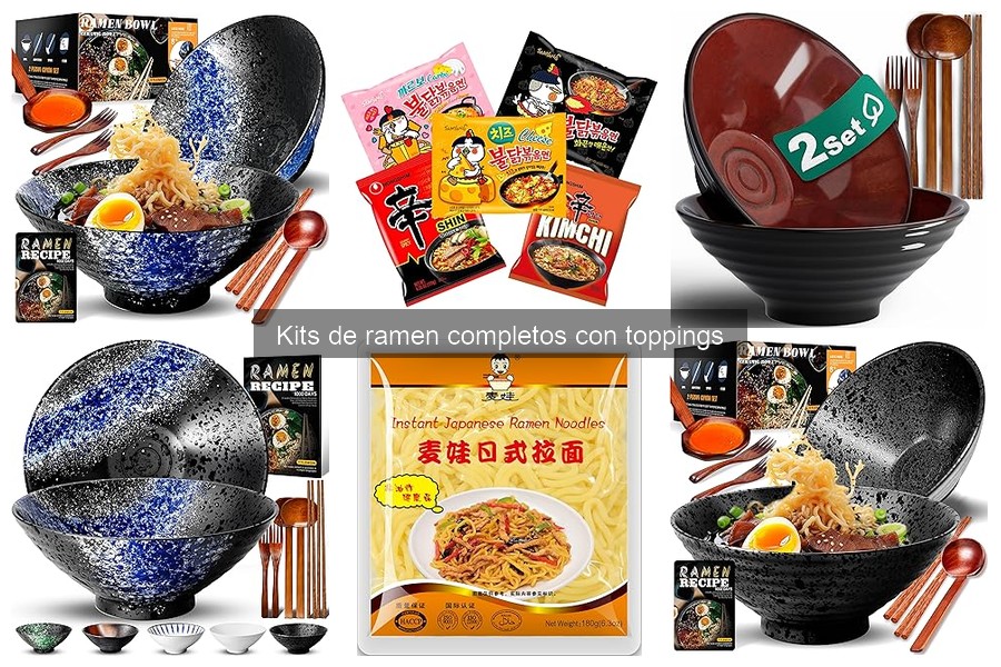 Comparativa de precios de kits de ramen completos