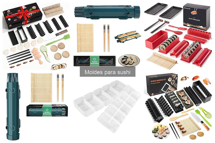 Comparativa de precios de moldes para sushi en tiendas