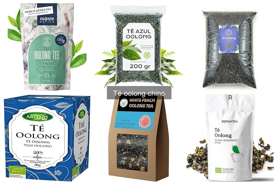 Comparativa de precios del té oolong en tiendas online