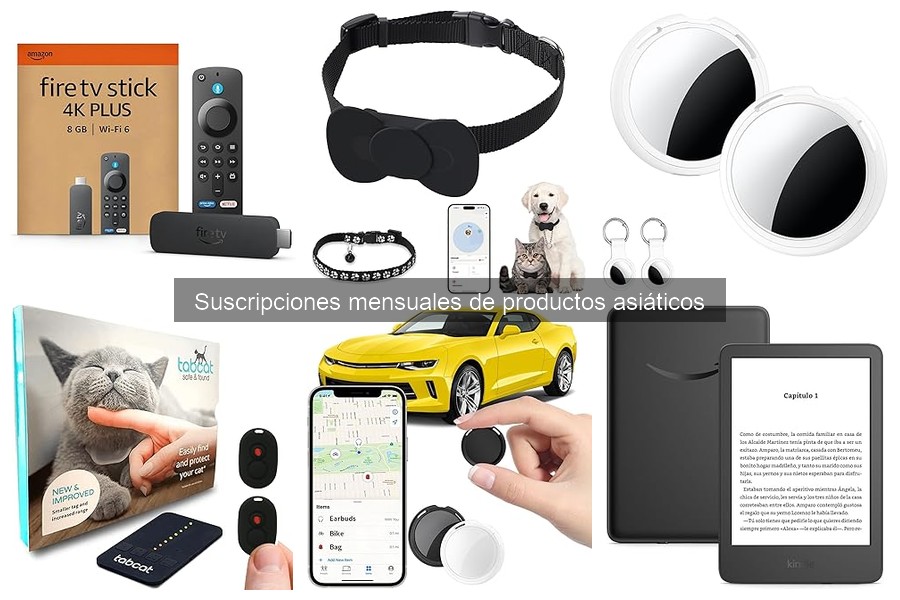 ** Comparativa de precios en suscripciones de productos asiáticos