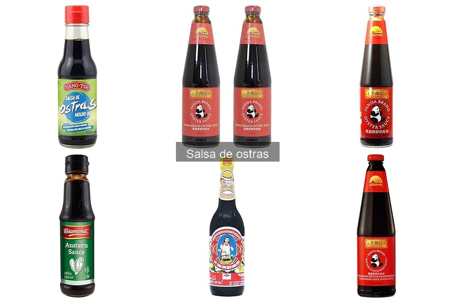 Comparativa de Salsa de Ostras y Otras Salsas Asiáticas