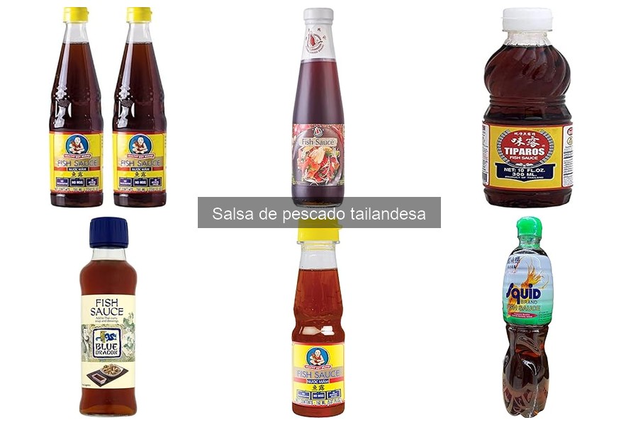 Comparativa de Salsas de Pescado Tailandesa: Mejores Marcas