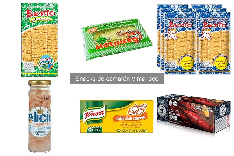 Comparativa de Snacks de Camarón y Marisco: Mejores Marcas
