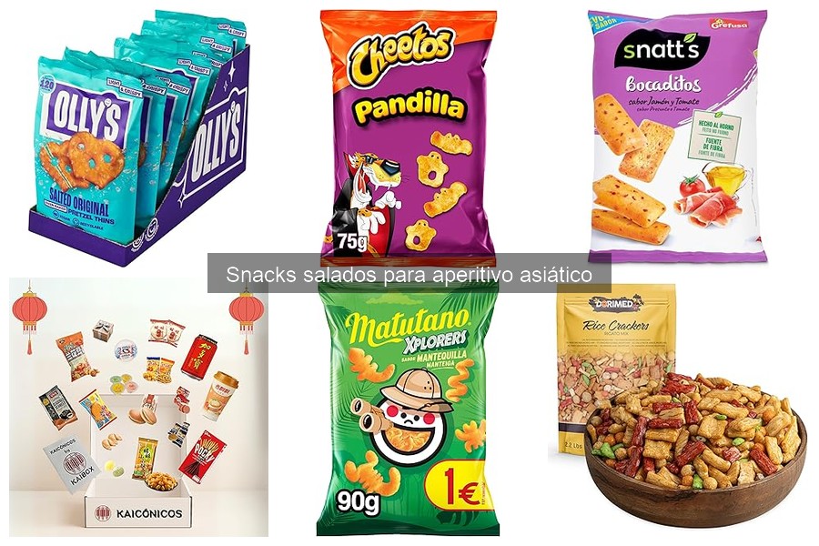 Comparativa de Snacks Salados Asiáticos: Sabor y Calidad