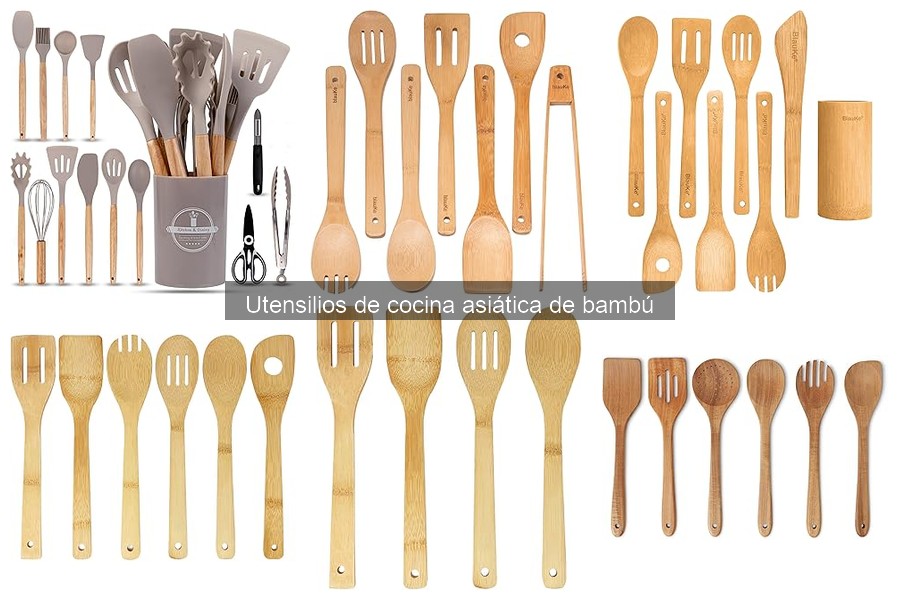 Comparativa de utensilios de cocina de bambú: marcas y precios