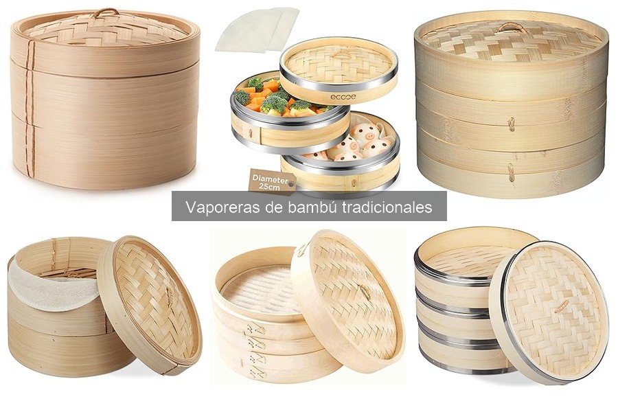 Comparativa de Vaporeras de Bambú y Otras Vaporeras