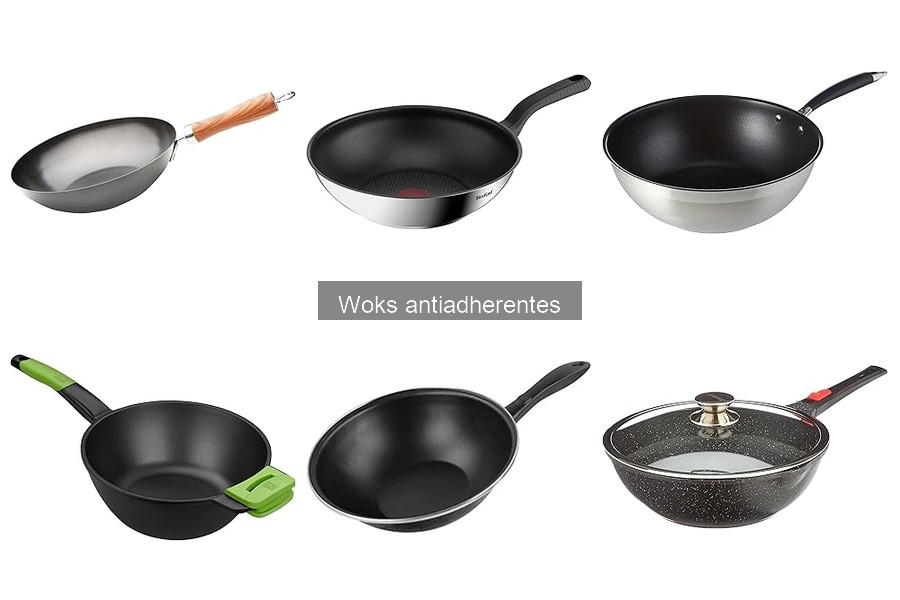 Comparativa de Woks Antiadherentes: Mejores Opciones del Mercado