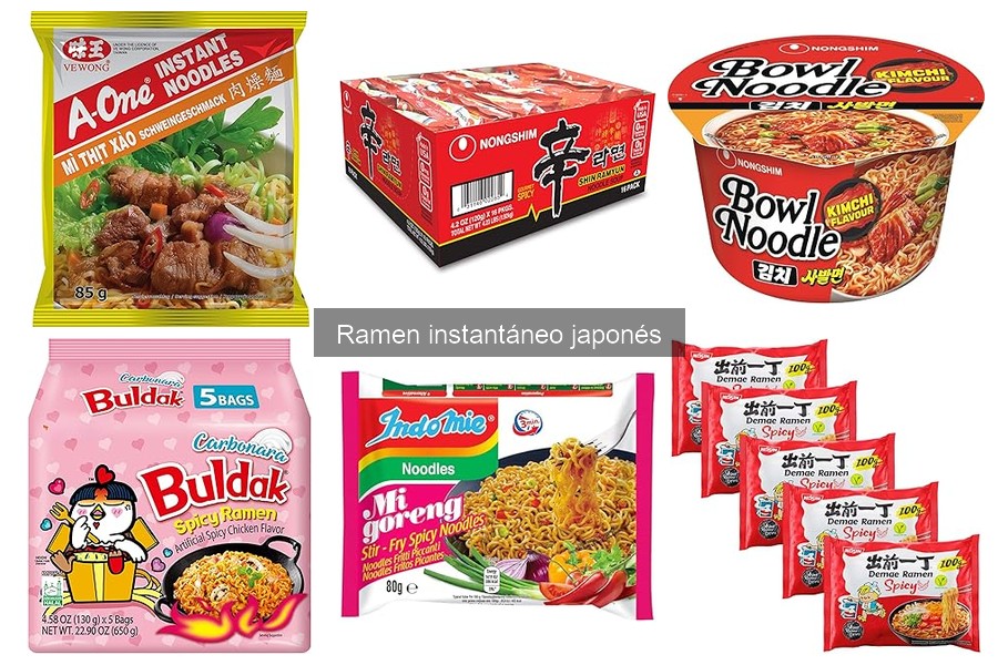 Comparativa entre Ramen Instantáneo Japonés y Ramen Tradicional