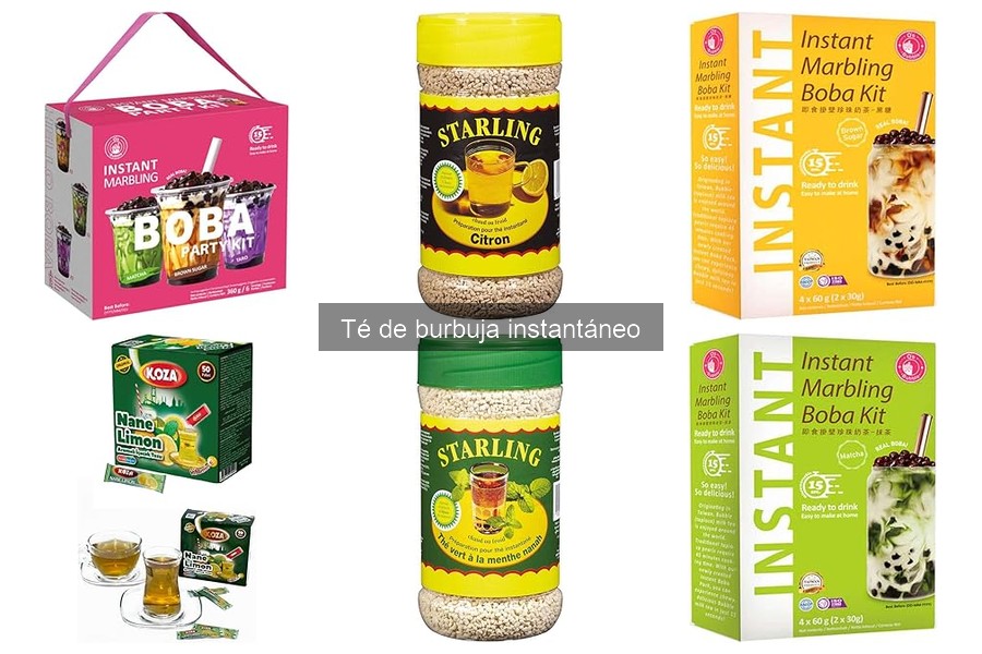 Comparativa entre Té de Burbuja Instantáneo y Té Tradicional
