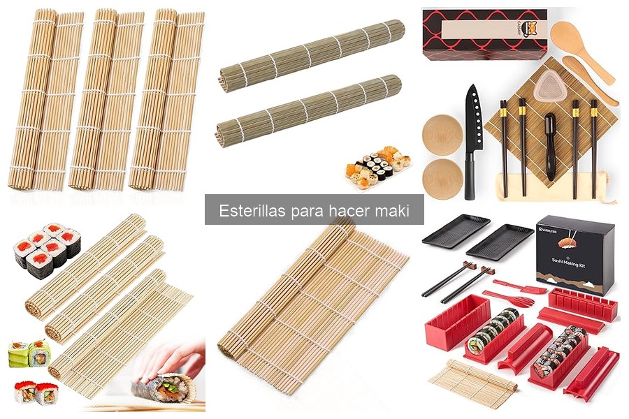 Comparativa: Esterillas de Bambú vs. Silicona para Maki