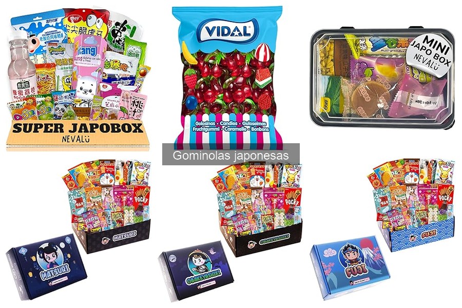 Comparativa: Gominolas Japonesas vs Tradicionales