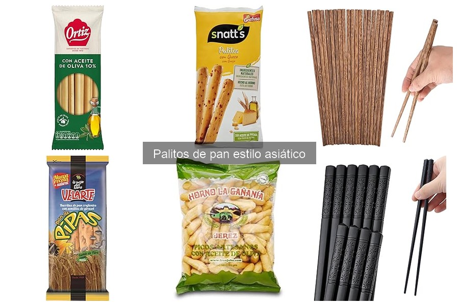 Comparativa: Palitos de pan asiáticos frescos vs envasados