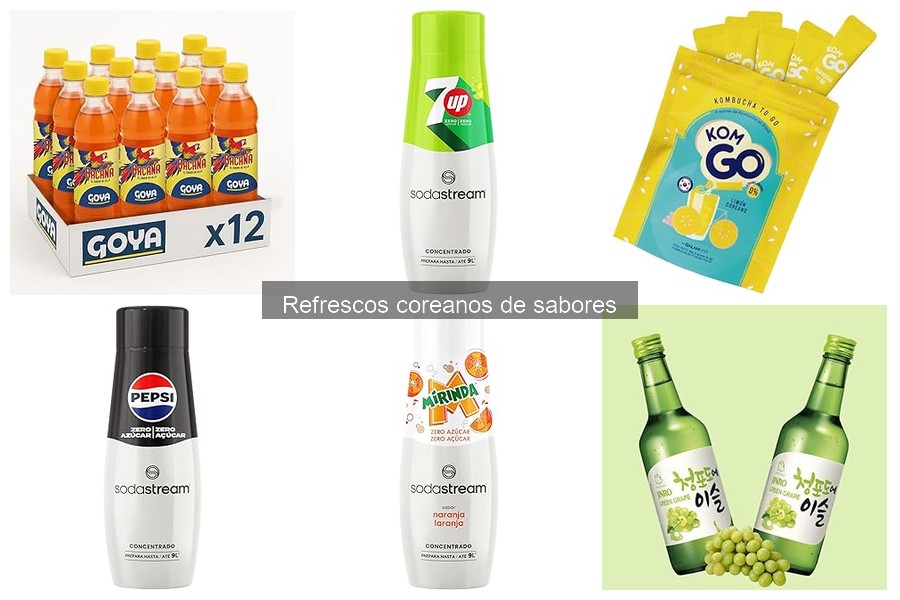 Comparativa: Refrescos Coreanos vs. Refrescos Convencionales