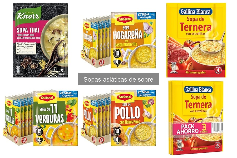 Comparativa: Sopas asiáticas de sobre vs. caseras