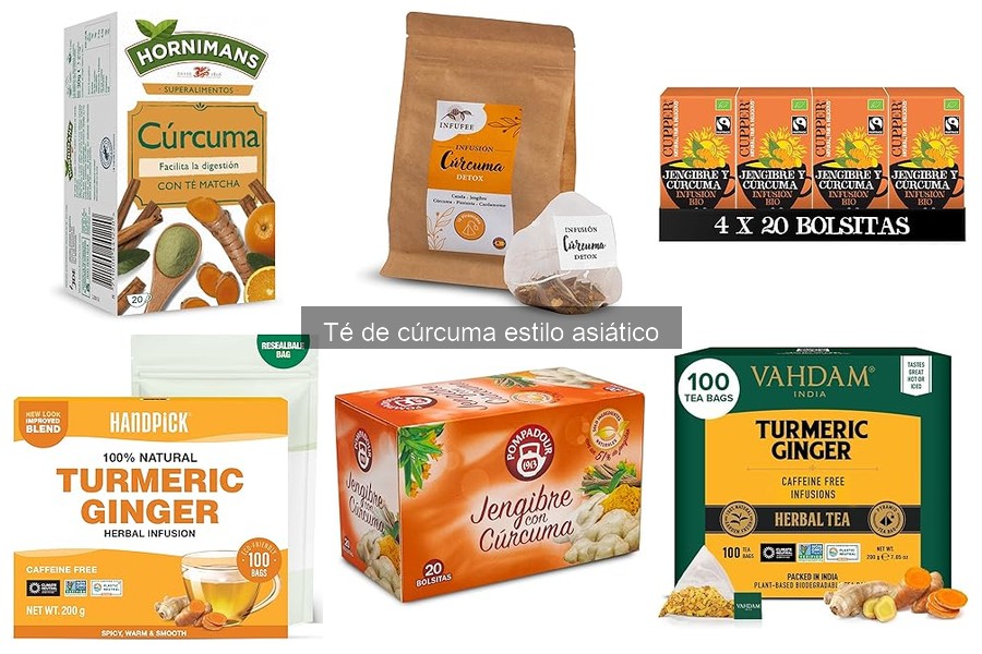 Comparativa: Té de cúrcuma en polvo vs. en bolsa