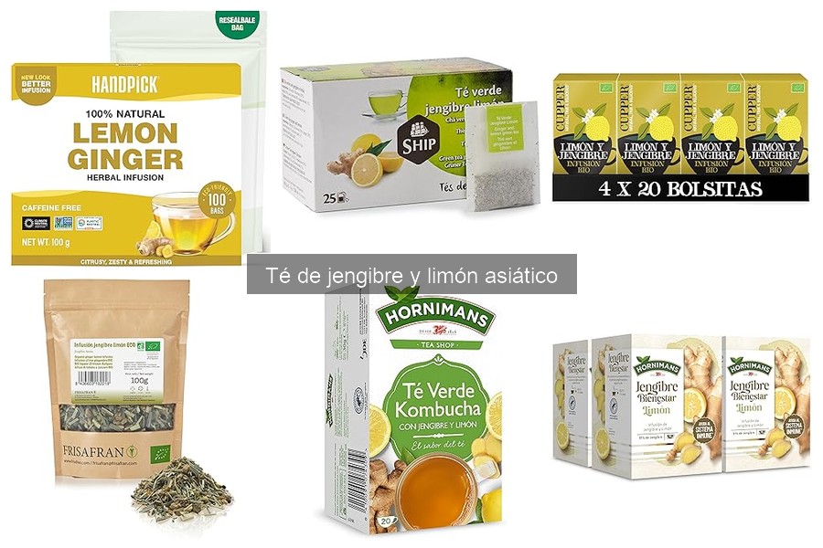 Comparativa: Té de Jengibre y Limón vs Otros Tés de Hierbas