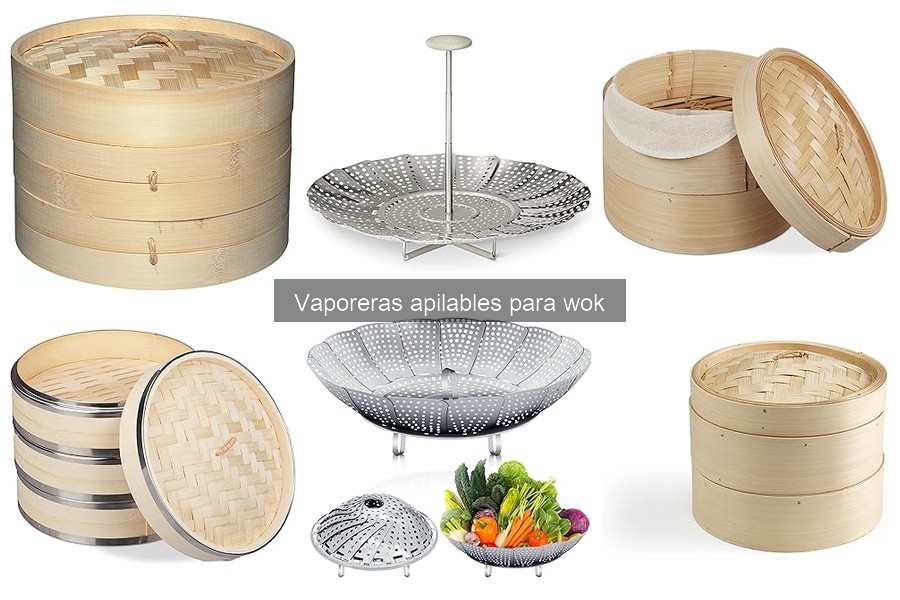Comparativa: Vaporera Apilable vs Tradicional para Wok