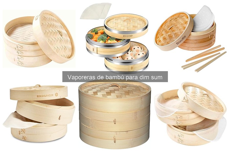 Comparativa: Vaporeras de Bambú vs. Acero Inoxidable
