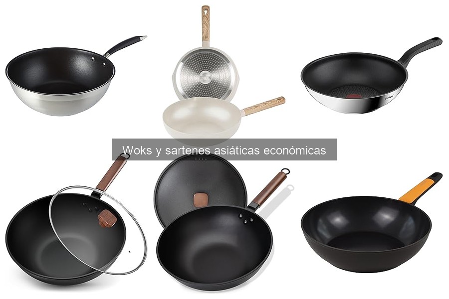 Comparativa: Woks vs Sartenes para Saltear Alimentos