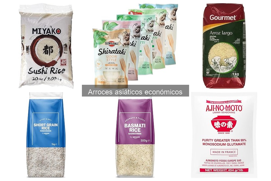 Compra arroz asiático económico en línea - Mejores tiendas