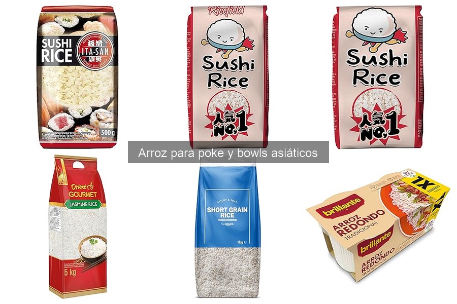 Compra arroz para poke bowls: las mejores tiendas online