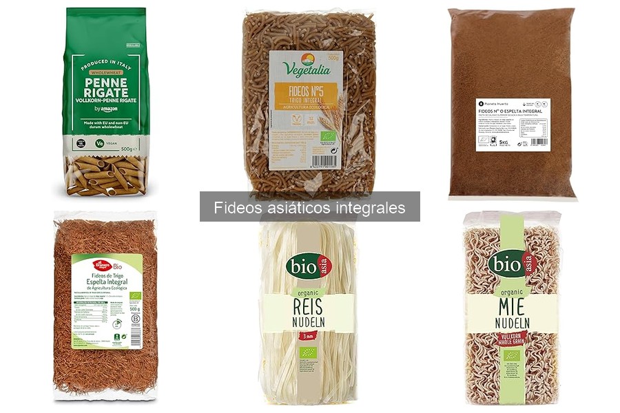 Compra fideos asiáticos integrales online: Mejores opciones