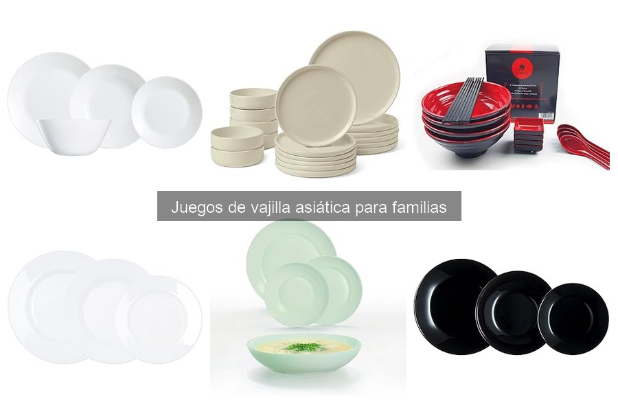 Compra juegos de vajilla asiática a buen precio