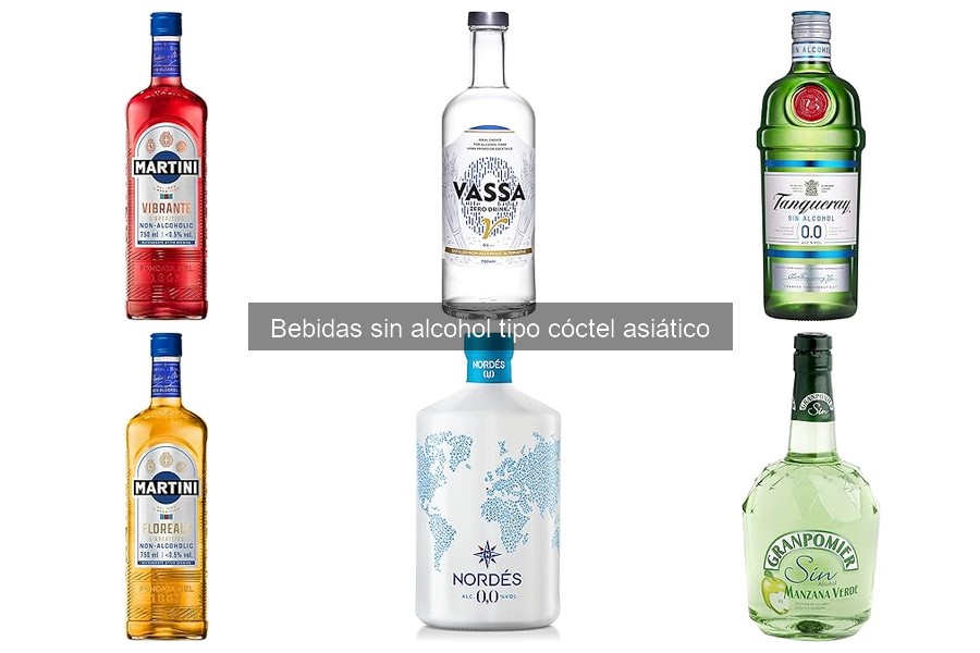 Compra las Mejores Bebidas Sin Alcohol Tipo Cóctel Asiático