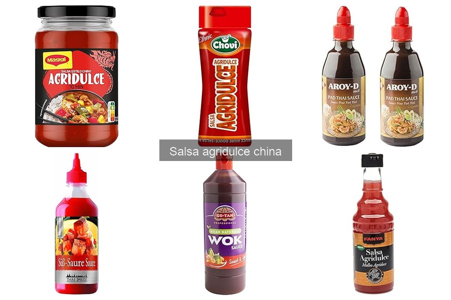 Compra salsa agridulce china online: mejores opciones y ofertas