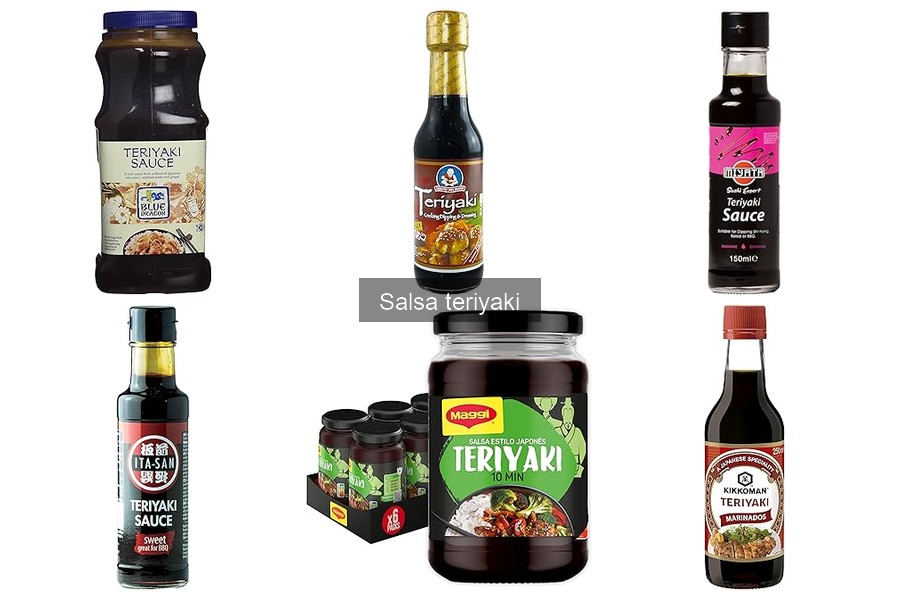 Compra salsa teriyaki económica: opciones y precios
