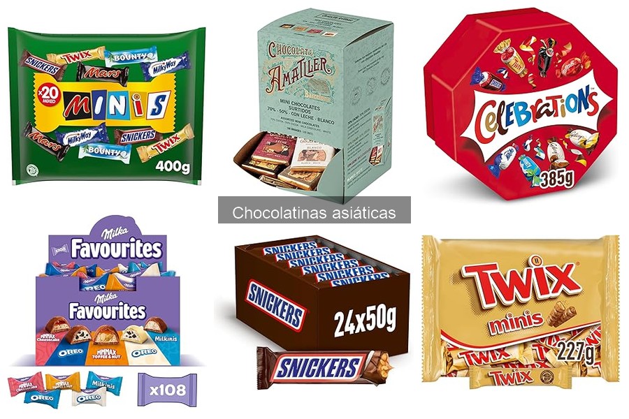 Comprar chocolatinas asiáticas online: ¡Las mejores opciones!