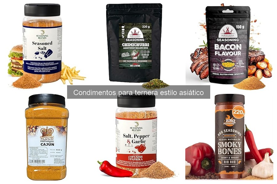 Condimentos para Ternera Estilo Asiático: Ingredientes Clave