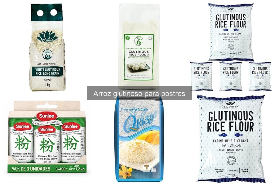 Consejos para almacenar arroz glutinoso y mantener su frescura