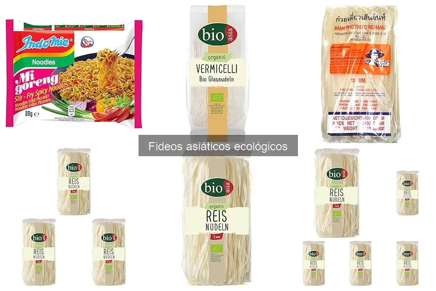 Consejos para almacenar fideos asiáticos ecológicos