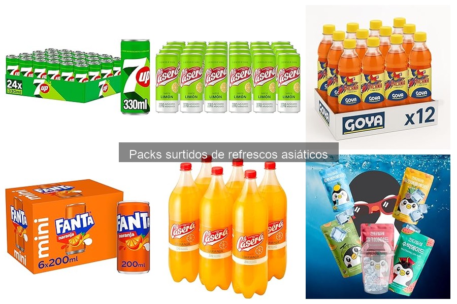 Consejos para almacenar refrescos asiáticos de forma efectiva