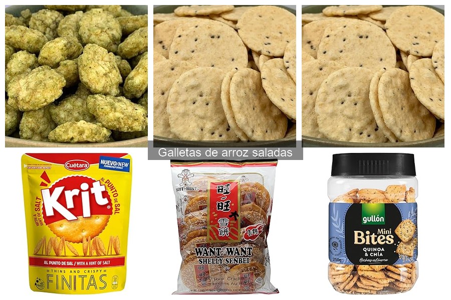 Consejos para Elegir Galletas de Arroz Saladas de Calidad