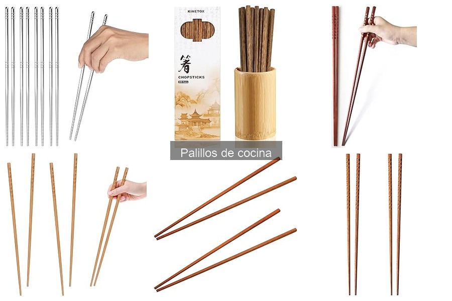 Costumbres asiáticas sobre el uso de palillos en la cocina