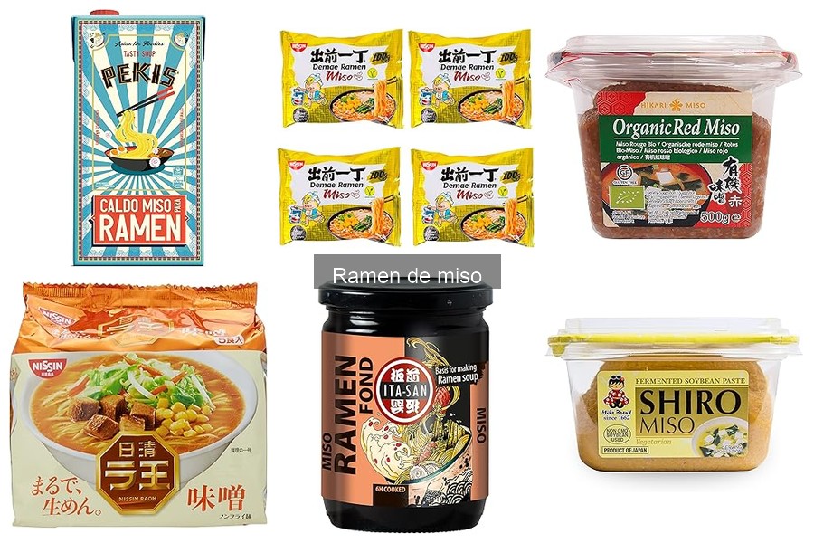 ¿Cuál es el mejor miso para ramen? Comparativa de sabores