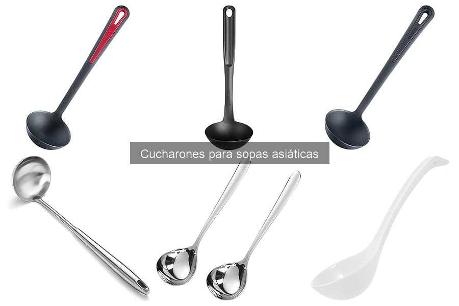 Cucharones para Servir Alimentos Asiáticos: Usos y Beneficios