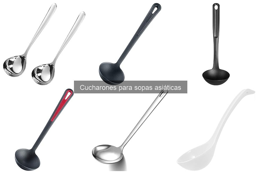 Cucharones para Sopas Asiáticas: Diseños Tradicionales Importantes