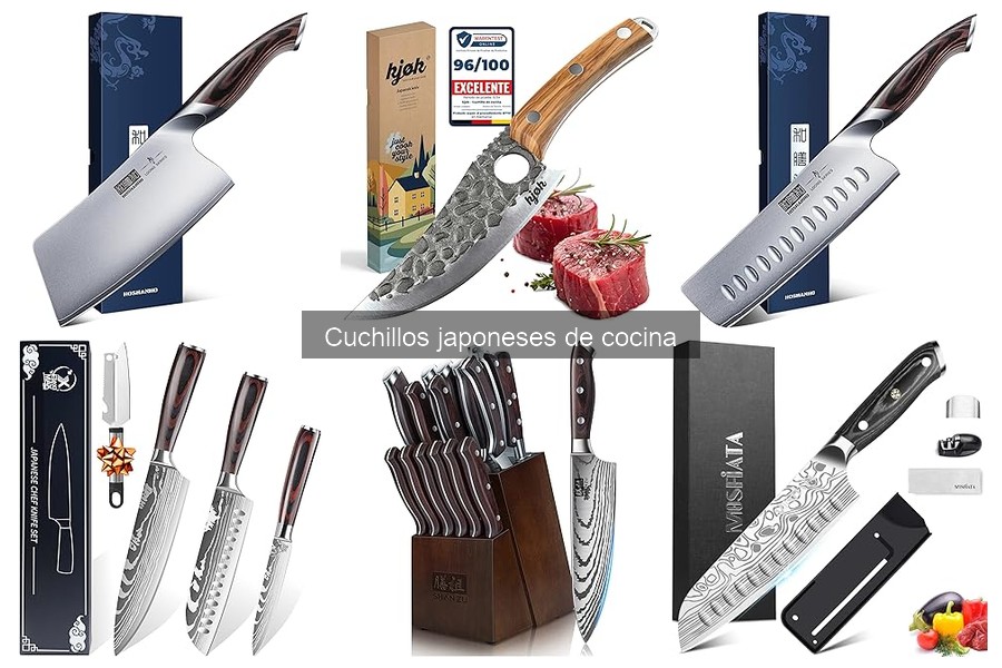 Cuchillos japoneses de cocina: características y historia