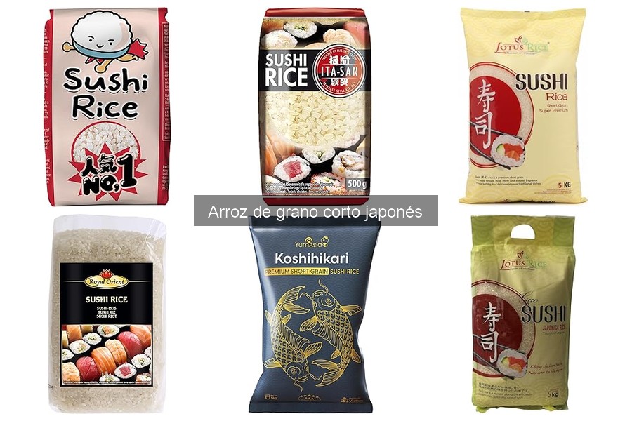 Descubre el arroz de grano corto japonés: características y más
