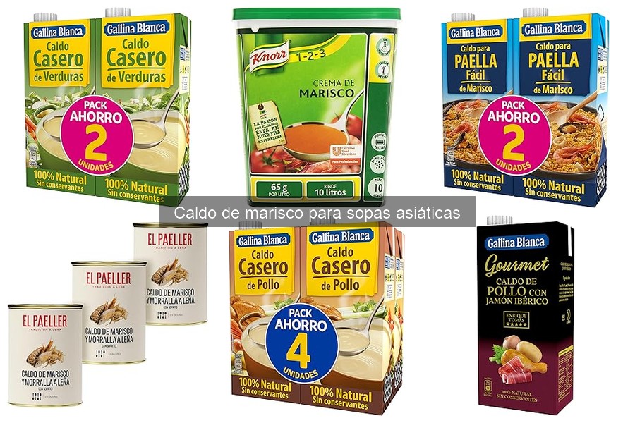 Descubre el Caldo de Marisco y su Uso en Sopas Asiáticas
