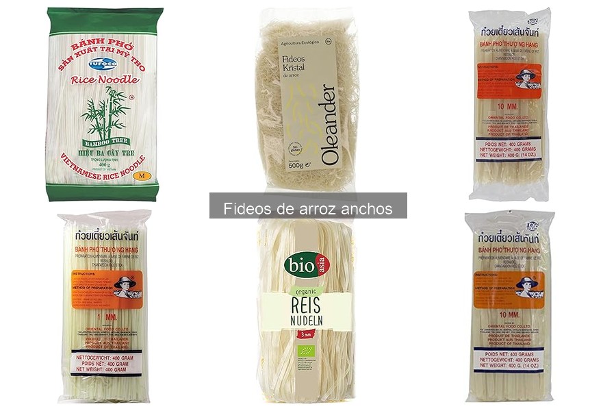 Descubre la cultura asiática a través de los fideos de arroz anchos