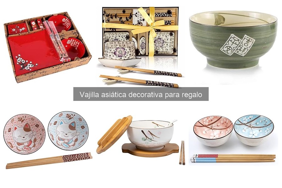 Descubre la vajilla asiática decorativa: características y más